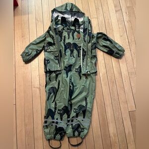Mini Rodini Rainsuit and Jacket, toddler sz 3-5